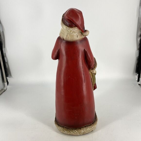 Hobby Lobby Santa Statue 16” Christmas Home Collection 2011 Heartland Holiday - Picture 4 of 6